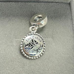 Pandora Mexico Loa Cabos Whale Charm